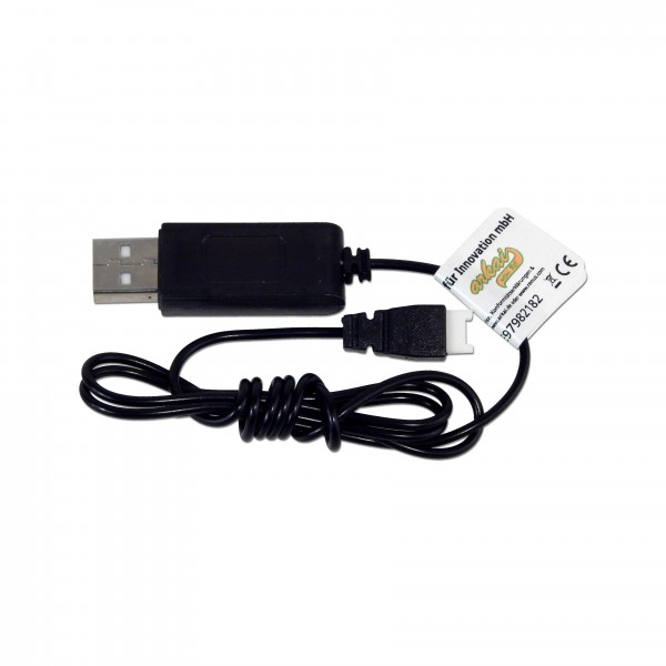 USB-2-fach Ladegerät für 1 S LiPos mit Molexstecker