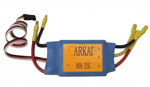 arkai 60A ESC Brushless Regler mit Optokoppler