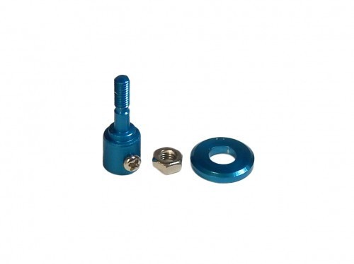 arkai Alu Spinner BLAU 2 mm Welle Profiversion